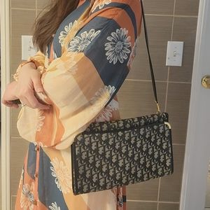 Christian Dior vintage trotter shoulder bag.